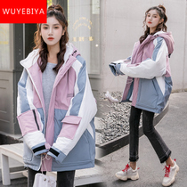  Tooling down cotton clothes girl winter clothes 2021 new junior high school and high school students anti-season clearance cotton coat jacket quilted jacket