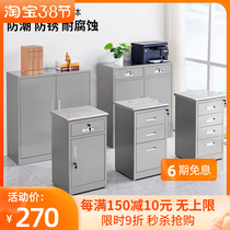 304 Stainless Steel Dwarf Cabinet Cabinet Drawers Tool Cabinet Balcony Finishing Containing Cabinet Activity Bed Head Cabinet Spot