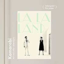 Komorebi Original Design Small Crowdart Decoration Painting LALALAND Philharmonie City Movie Poster