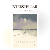 Komorebi Niche Art Texture Ultra Good Nolan Interstellar Interstellar Crossing Movie Poster