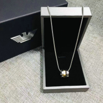 Richard Armani mens necklace pendant classic big-name individual original couple long chain simple pendant female