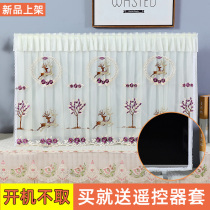 2021 new TV dust cover LCD cover cloth TV cover 55 inch 65 finished edging cloth cover towel TV cover