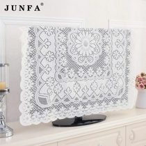 Cover TV white cover Cover blue cover cover hood Inch TV TV 55 dust cover color pastoral