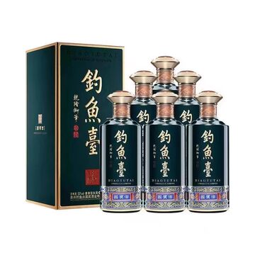 B-10-18】釣魚臺 DIAOYUTAI 国賓酒 紹興酒 500ml 53%(未開栓) 京东
