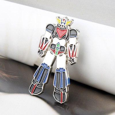 taobao agent Robot, brooch, transformer, metal badge, model