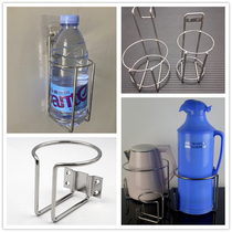 Truck water Cup shelf workshop staff Water Bottle Rack semi-trailer car insulation pot fixed frame car non-destructive installation