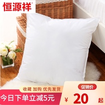 Hengyuanxiang cotton pillow core liner 40 45 50 55 60 65 backrest square pillow Sofa cushion