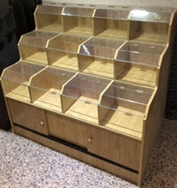 Nuts and beans storage Rice bucket counter Durable bucket cabinet Candy cabinet Rice noodle rice cabinet Flour grain snack house container