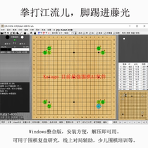 Go artificial intelligence AIalphago Kata dog katago online auxiliary training learning software easy to install