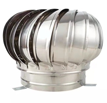 Stainless steel unpowered Hood wind ball roof ventilation fan natural ventilator flue hood exhaust fan