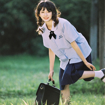 Thai School Conserved Nano Taboo Girl First Love Summer College Wind Short Sleeve JK Uniform Shirt Woman Box Pleat Skirt Suit