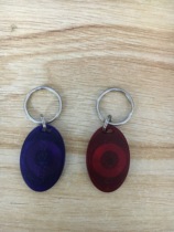 ID transparent red buckle card special-shaped key access control attendance mango card induction coil swipe EM