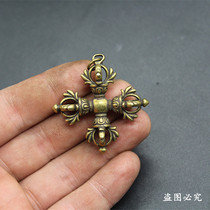 Antique miscellaneous collection antique demonic pestle Diamond pestle pendant keychain pendant