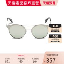 POLICE gold metal full-frame double beam round frame trend temperament Joker ladies sunglasses