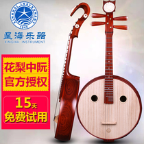 Xinghai musical instrument 8512 Zhongruan professional Rosewood Zhongruan Zhongruan national musical instrument beginner piano accessories