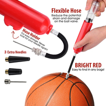 Portable pump inflatable tube basketball pump multifunctional balloon football volleyball yoga ball air supply needle customization