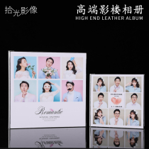 Photo studio photo album set to make Crystal book wash into high-end photo commemorative book wedding gauze photo book Palace baby