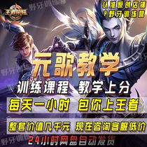 King Glory Yuan Song Teaching National Service Yuan Song Tutorial Professional King Training Accession Video Tutorial