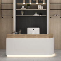 Cashier shop Small simple modern commercial restaurant Milk tea shop Bar table Beauty salon front desk reception desk