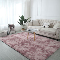 Carpet ins Nordic home bedroom room full of cute plush bedside carpet living room Net red same floor mat
