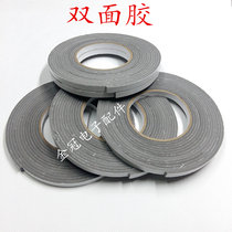 Embedded stainless steel panel tempered glass panel glued with double-sided adhesive