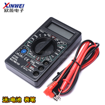 DT832 digital multimeter DT830D universal meter Voltage measurement resistor two triode battery meter pen