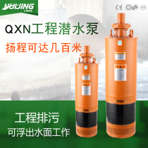 WQXN built-in engineering multi-stage submersible pump multi-impeller sewage pump 380V pump high head sewage pump