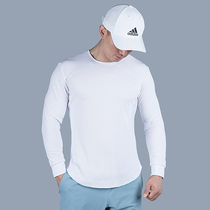 Muscle Fitness Dog Slint Simple Slim Round Neck Long Sleeve Thick Pullover Casual Vintage Knitted Sweater Men