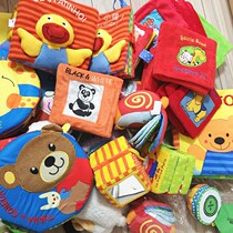 Clear Cabin Miscellaneous cloth Book 2 Each functional size is different for fun and fun baby Puzzle Early Education