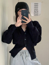 Cardigan Knit Jacket Woman Spring Autumn Season 2022 New Design Sensation Small Crowdjacket Thickened V Collar Sweater