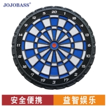 JOJOBASS Mini Portable Soft Dart Board Training Target Home Practice Entertainment Fitness Indoor Desktop Darts