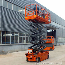 Self-propelled lift automatic electric hydraulic engineering installation vehicle 4 6 8 10 meters mobile lifting platform