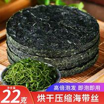 Dry kelp silk fresh light dry salt-free kelp silk no sand wash-free compressed wild foam ready-to-eat kelp leaves