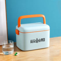 Business gifts household medicine box storage box can be customized logo multi-layer opening promotion gift portable first aid box