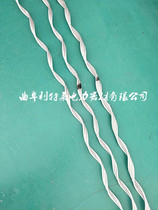  Connecting strip Wire Steel strand Connecting strip Steel core Aluminum strand Connecting strip Wire Pre-stranded wire 150 wire fittings