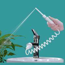 Cleaning the dental punch waterline tooth water floss convenient faucet toothbrush cleaning household massage