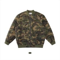 Man Kun 677 American Street autumn winter jacket mens beauty retro camouflage baseball uniform loose couple coat