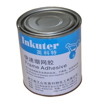 Incot fast drying high temperature resistant single-liquid mesh aluminum frame special adhesive fastness