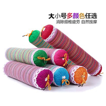 Large and small number of cervical spine pillow repair cervical spine traction pillow rich and expensive bag single old coarse cloth neck buckwheat shell health care pillow