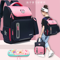 Japanese schoolbag female primary school students girls boys ultra-lightweight spine protection first second third to sixth grades reduce the load 2021 backpack summer