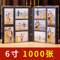 6 inch 1000 photos storage 5 inch leather baby album album this commemorative album interstitial large-capacity family