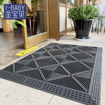 Outdoor floor mat non-slip antifreeze entrance door sunscreen mat Outdoor hotel entrance welcome mat waterproof commercial carpet