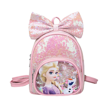 New 2021 fashion girl out street accessories mini backpack Frozen Aisha girl backpack