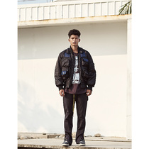 Miyake I S 96AW Archive para bomber function loose multi-bag jacket cotton jacket INS