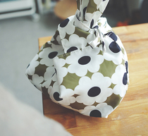 Good Morning Store) Japanese Waterproof Lightweight Lunch Bag Lunch Box Bag with Rice Bag