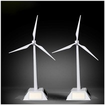  Rotating windmill ornaments Solar power generation model Wind power toys Small windmill outdoor decoration Birthday gift