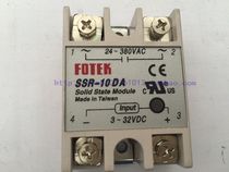 FOTEK Yangming SSR-DA 10DA Solid state relay DC controlled AC D4810 DC-AC