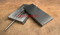 Dovetail groove drag plate heavy sliding table cross lifting slider one-way screw Linear guide table precision support plate