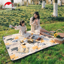 Outdoor picnic mat moisture-proof mat thickened field portable outing picnic cloth camping spring outing mat Nordic ins Wind