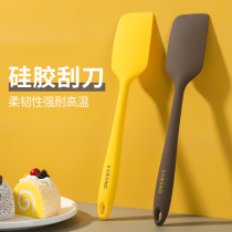 High temperature household integrated silicone soft scraper baking cream shovel cake spatula stirring tool